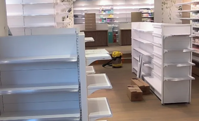 nettoyage étagère pharmacie et fin de chantier, Annecy, Central Cleaner